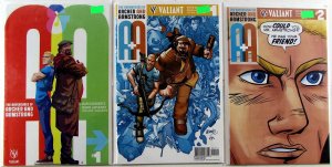 A + A Archer And Armstrong Lot 3 #1 H, 1 B, 2 C 2016 Valiant Var Comics
