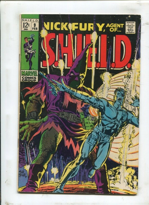 NICK FURY, AGENT OF S.H.I.E.L.D. #9 - THE NAME OF THE GAME IS HATE! - (7.0) 1968