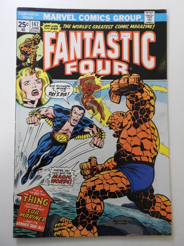 Fantastic Four #147 (1974) FN+ Condition! MVS intact!