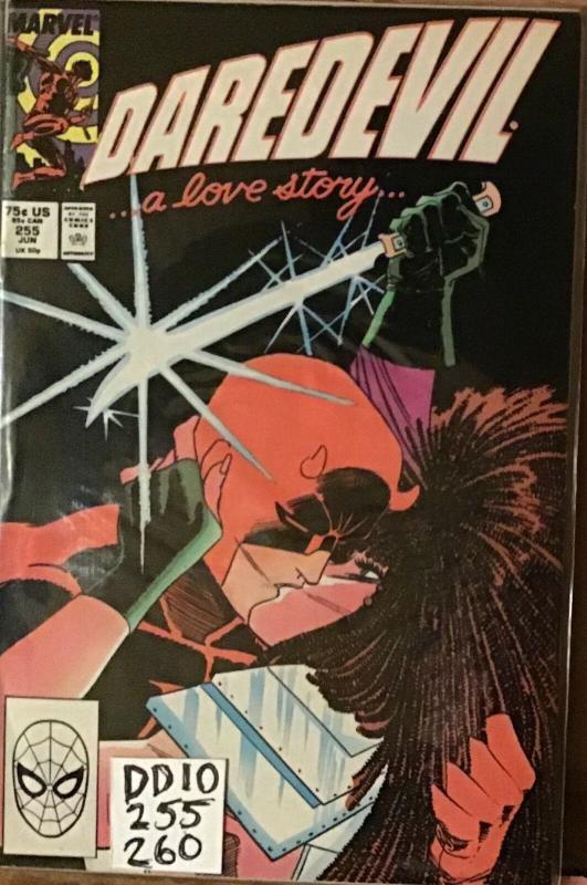 DAREDEVIL MARVEL #253-258 VF-NM SATISFACTION GUARANTEED 