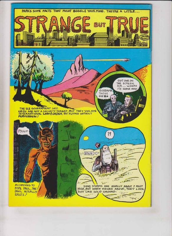 Enigma! #1 VF (1st) ralph reece LARRY TODD last gasp underground comix 1973