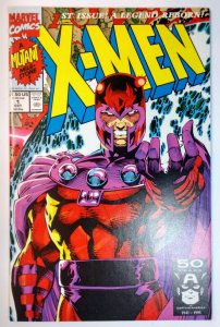 X-Men #1 (9.2, 1991) 1st team app Gold, Blue & Acolytes