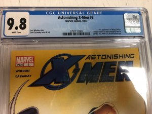 Astonishing X-Men (2004) # 3 (CGC 9.8 WP) 1st app Abigail Brand SWORD