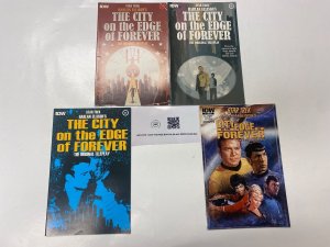 4 Star Trek The City On The Edge Of Forever IDW comic book #1 2 3 5 28 MS10