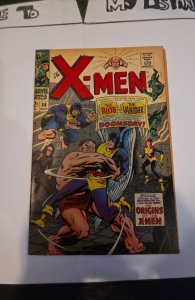 X-Men 38 1967 Marvel Comics  Blob Cyclops Angel Moderate foxxing/tanning