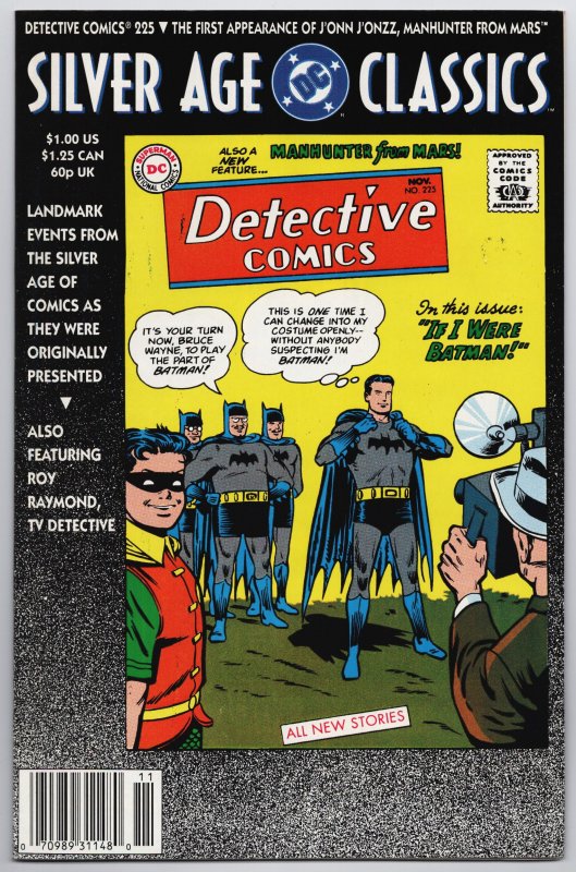 Silver Age Classics Detective Comics #225 (DC, 1992) VF [ITC866]