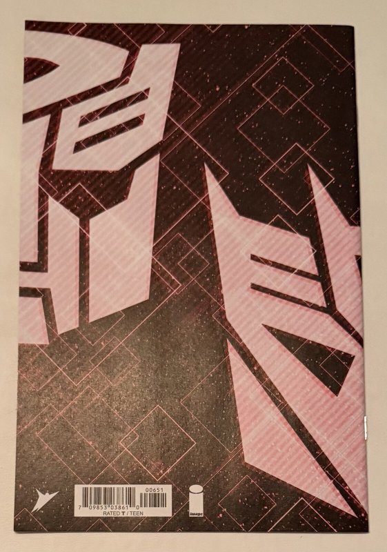 Transformers #6 Joe Quinones 1:50 Variant Image Comics 2023 NM