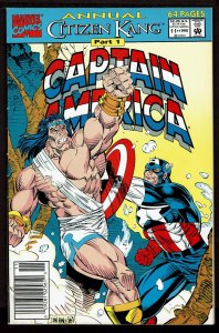 Captain America Annual #11  ( 1992, Marvel)  7.5 VF-