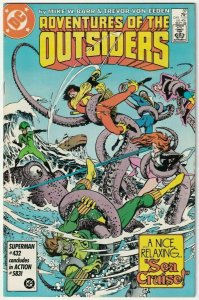 Adventures Of The Outsiders #37 September 1986 DC