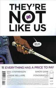 They’re Not Like Us #11 VF/NM; Image | save on shipping - details inside