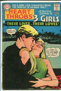 HEART THROBS #112 1968 DC-TORRID ROMANCE-WILD VG