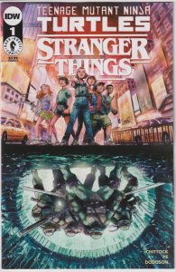TEENAGE MUTANT NINJA TURTLES STRANGER THINGS #1