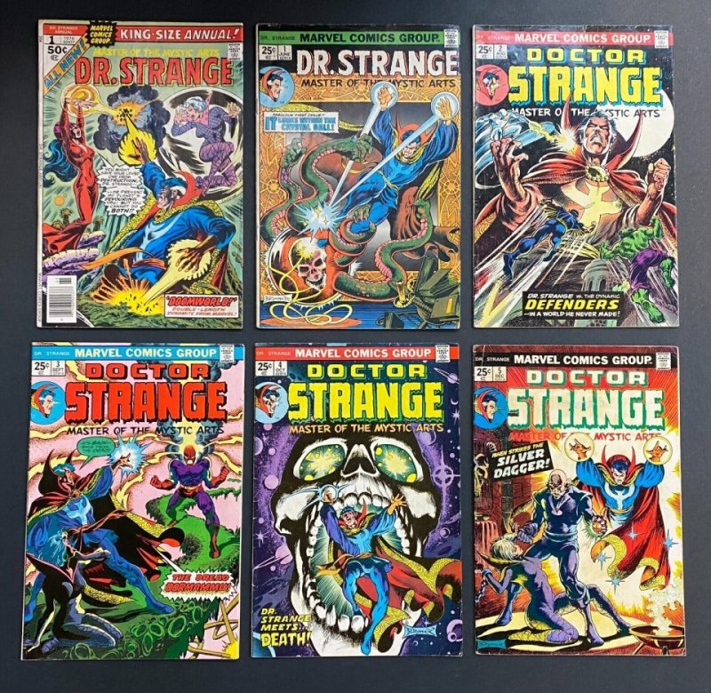 Dr. Strange (1974) #1-81 w/ Ann #1 VG/FN (5.0) Complete Lot Marvel