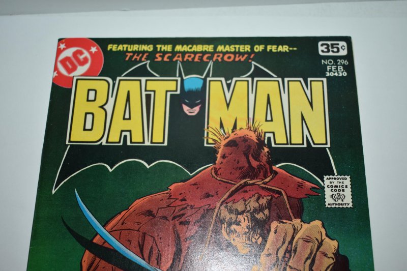 Batman #296 (1978) Scarecrow VF- 7.5 Comic Book