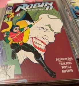 Robin II: The Joker's Wild! #1 Newstand Cover (1991)  