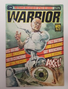 WARRIOR #21 Magazine AUG 1984 (7.5) Marvelman / V for Vendetta