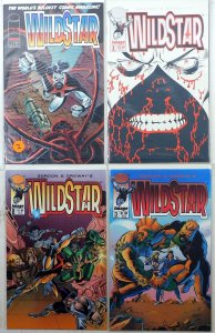 Wildstar Lot of 4 #1, Sky Zero 1, 2, 3 (1995) Image Comics 1st Print Comic Books