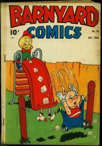 Barnyard Comics #20 1948- Frazetta- Nedor Funny Animals VG- 