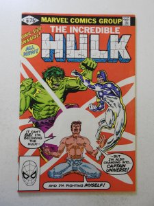 The Incredible Hulk Annual #10 (1981) VF Condition!