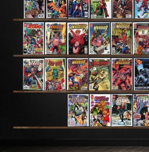 Huge Lot 150+ Comics with The New Titans, Guy Gardner: Warrior & More!