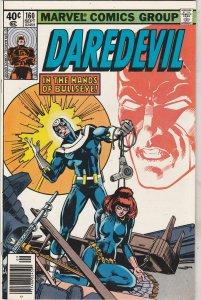 Daredevil #160 (1979) High-Grade Bullseye Black Widow! Byrne NM- C'ville...
