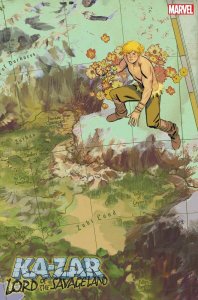 KA-ZAR LORD SAVAGE LAND #2 1:10 GARCIA MAP VARIANT COVER (NEAR MINT)