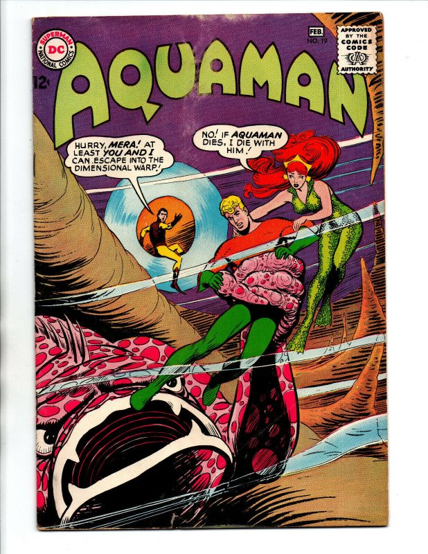 Aquaman #19 - Aqualad - Mera - 1965 - FN+