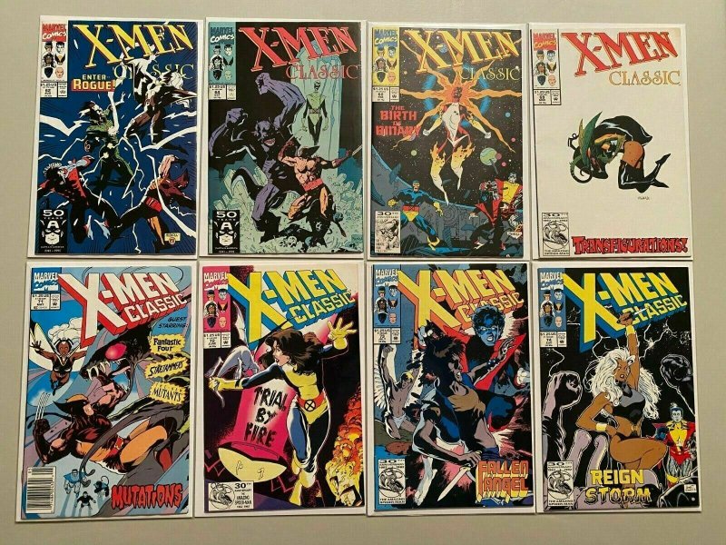 Classic X-Men comic lot 25 different from #50-100 8.0 VF (1990-94)