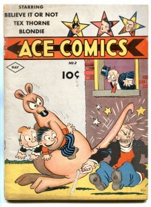 Ace Comics #2 1937- Early comic book- Blondie VG