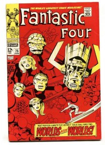 FANTASTIC FOUR #75 1968-SILVER SURFER-JACK KIRBY ART