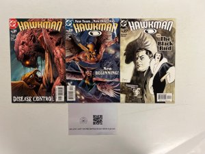 3 Hawkman DC Comic Books # 27 28 31 Robin Batman Superman Wonder Woman 77 JS44