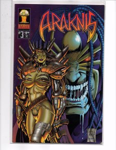 Mushroom Comics Araknis #3 (This isn't your dad's Spider-man) Low P...