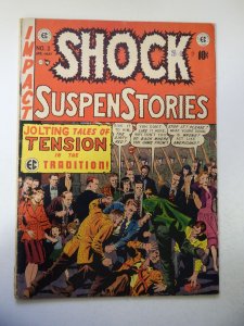 Shock SuspenStories #2 (1952) VG Condition moisture stains bc