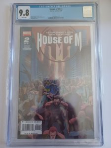 House of M #2 - Bendis - Coipel - Avengers X-Men - 2005 - CGC 9.8