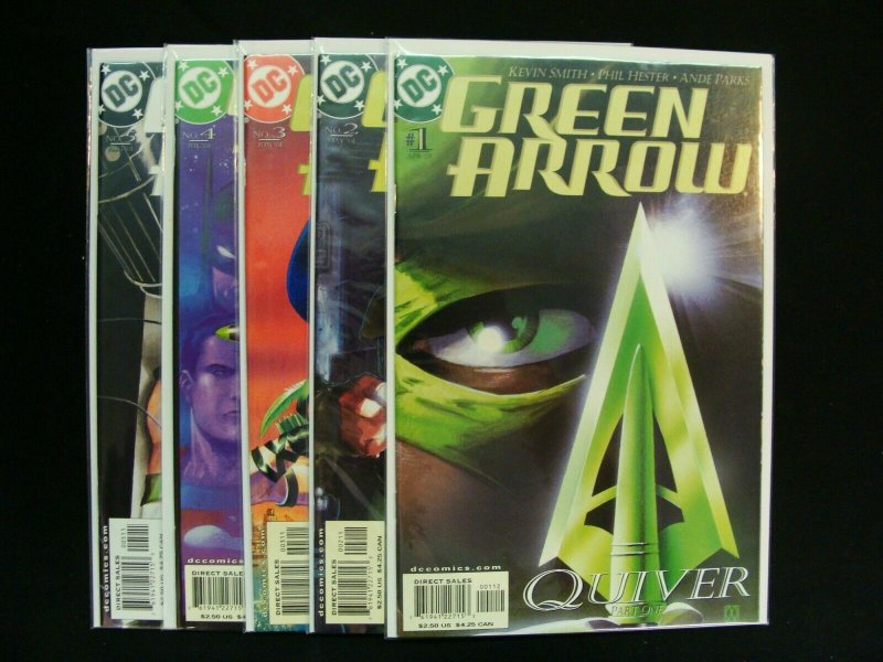 Green Arrow #1 2 3 4 5 6 7 8 9 10 11 12 13 14  15 Complete Set DC Kevin Smith