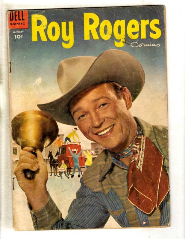 Roy Rogers # 85 VG/FN Dell Golden Age Comic Book Western Cowboy Horse JL8