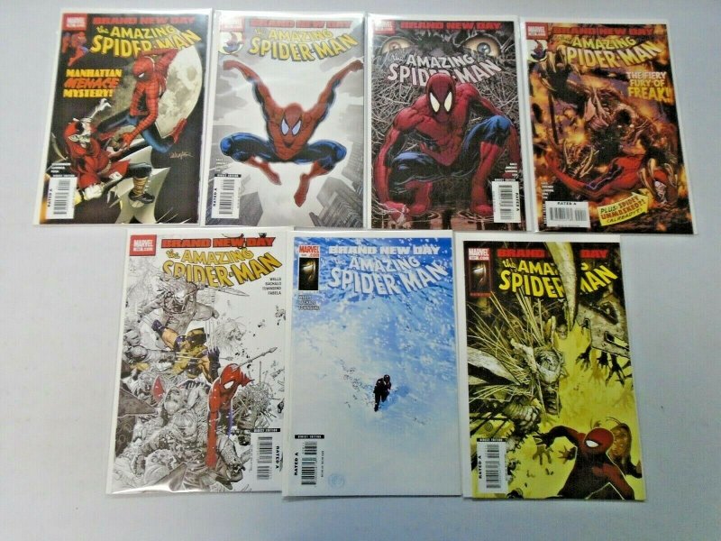 Amazing Spider-Man Comic Lot From: #551-590 19 Different 8.0 VF (2008-2009)