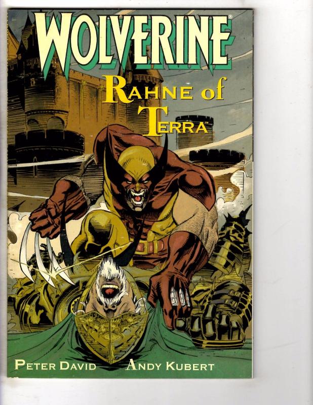 4 Wolverine Marvel Comic Books Rahne Of Terra Jungle Ad Global Evilution # 1 RC2