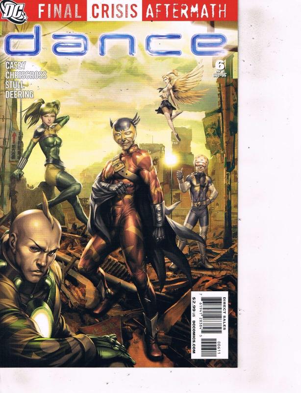 Lot Of 3 Final Crisis Aftermath Dance DC Comic Books #4 5 6 LH6