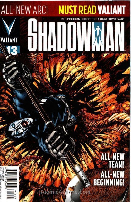 Shadowman (4th Series) #13A VF; Valiant | we combine shipping 