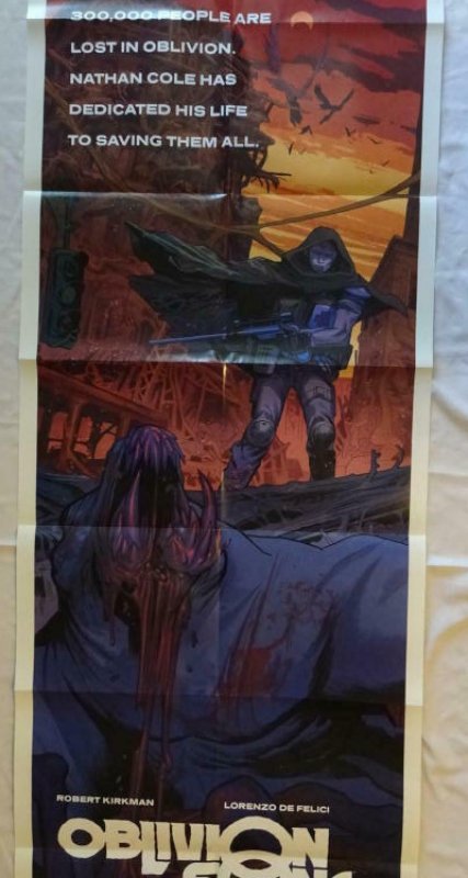 OBLIVION SONG Promo poster, 24 x 67, 2018, IMAGE,  Unused more in our store  025