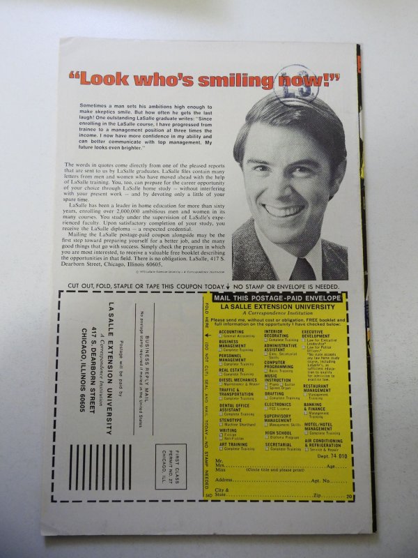 The Avengers #146 (1976) FN- Condition ink stamp bc