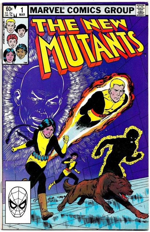 The New Mutants #2 Marvel 1983 - Sentinels Appearance