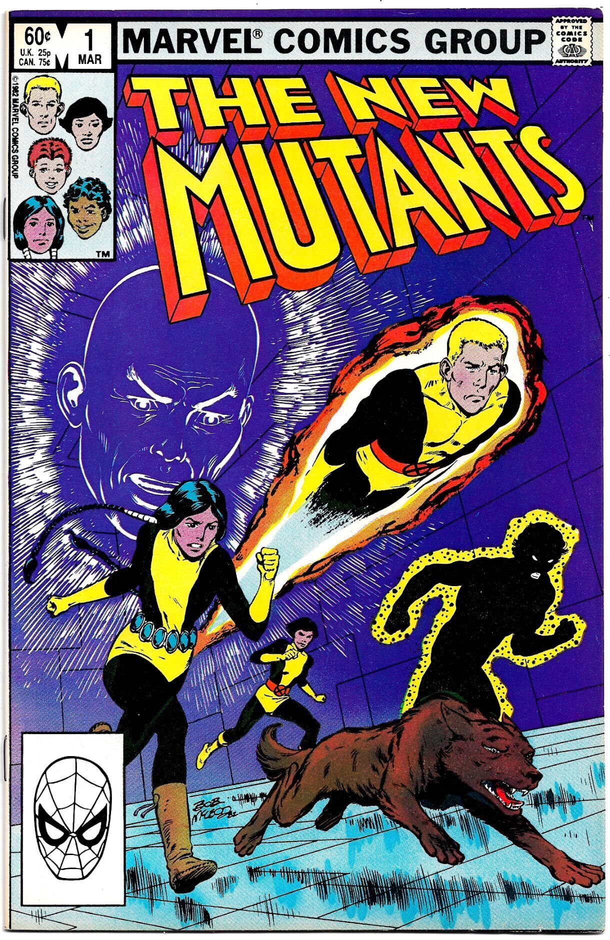 New Mutants #2 VF Newsstand Marvel Comics C167A  Comic Books - Bronze Age,  Marvel, New Mutants, Superhero / HipComic