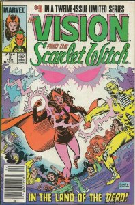 Vision and the Scarlet Witch #5 Vintage 1986 Marvel Comics Wandavision Newsstand