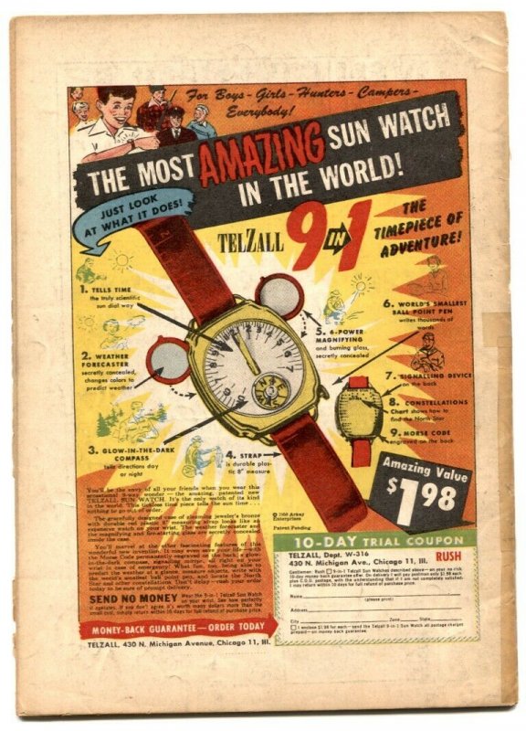 Journey Into Unknown Worlds #37 Hitler in Space story-2nd issue G/VG