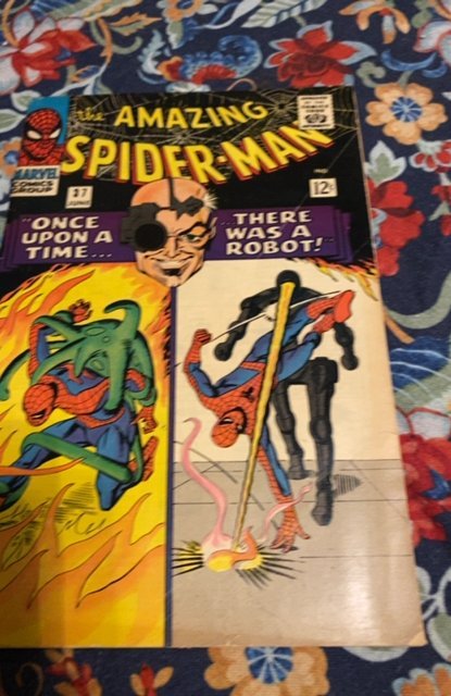 The Amazing Spider-Man #37 (1966)1st Harry Osborne Higrad