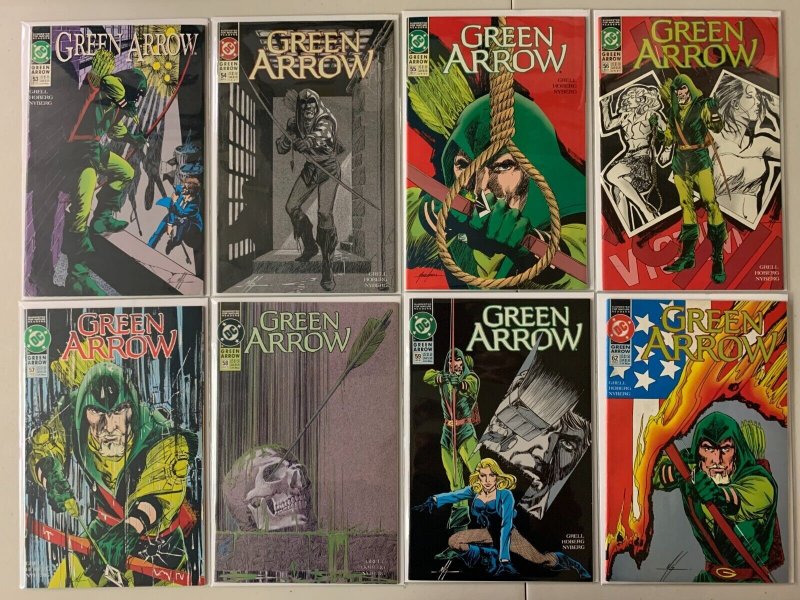 Green Arrow comics lot #36-74 33 diff avg 6.5 (1990-93)