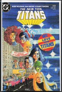 The New Teen Titans #6 (1985) Teen Titans