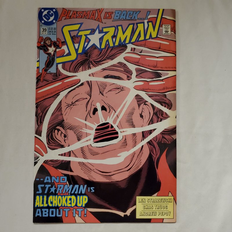 Starman 39 Very Fine Cover by Joe Rubinstein